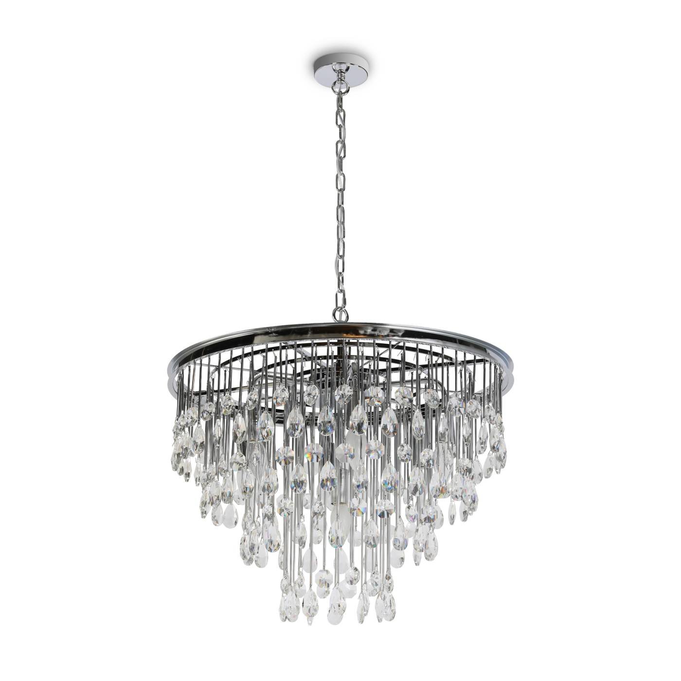 MOD091PL-07CH Подвесная люстра Maytoni Linn MOD091PL-07CH