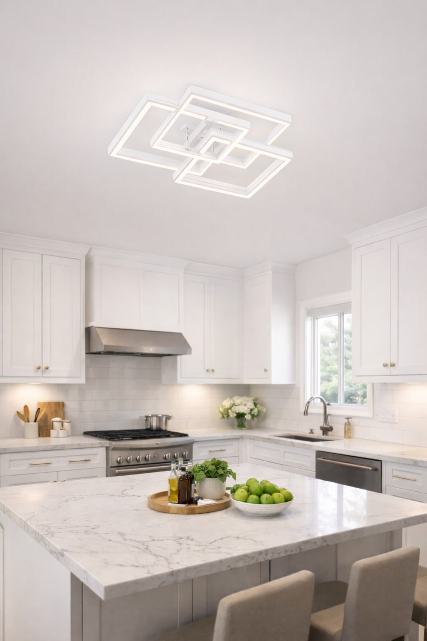 L11015-4 WH Потолочная люстра L LED4U L11015-4 WH