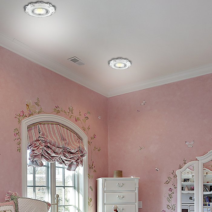 Встраиваемый светильник с узорами Forza 370314 Novotech