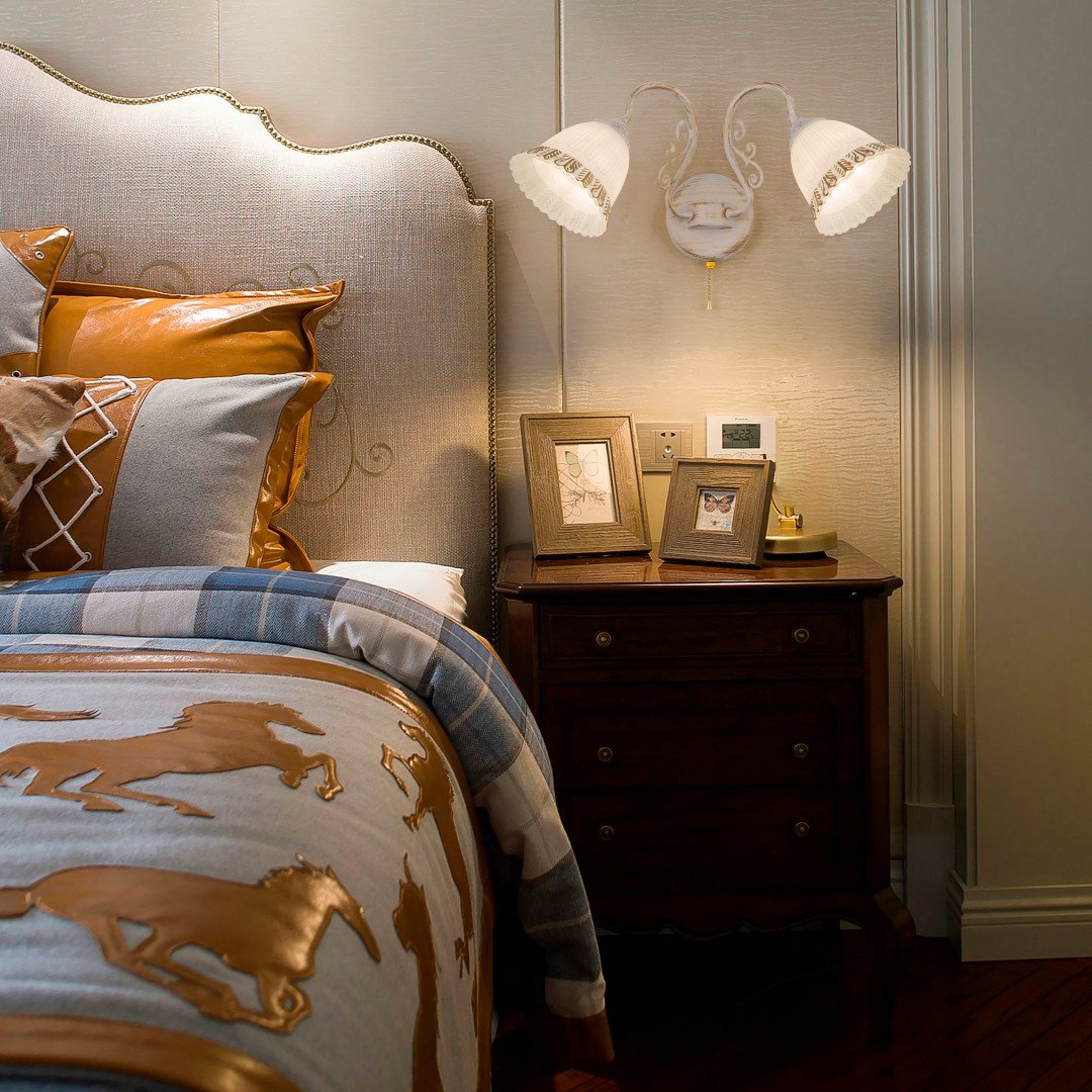 340800/2W WT+G Настенное бра Arte Milano Am340800 340800/2W WT+G