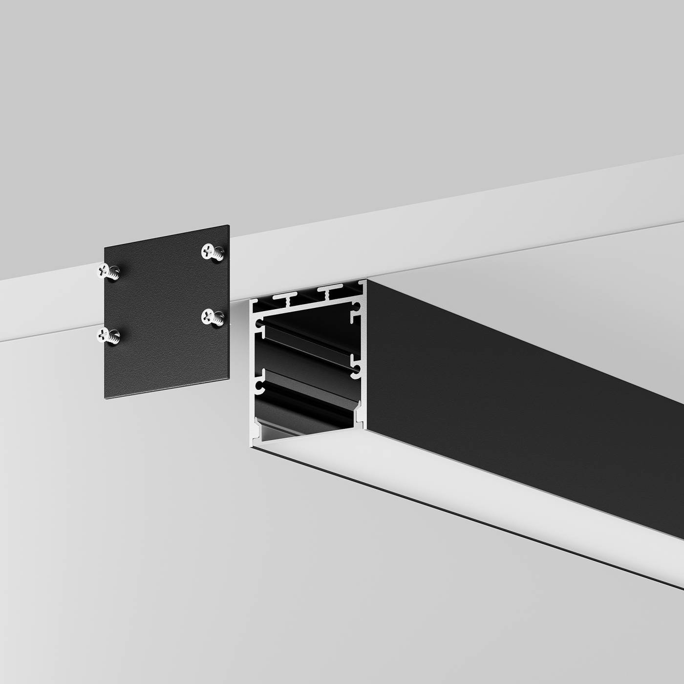 633004 Профиль Maytoni Накладной-подвесной профиль 633004