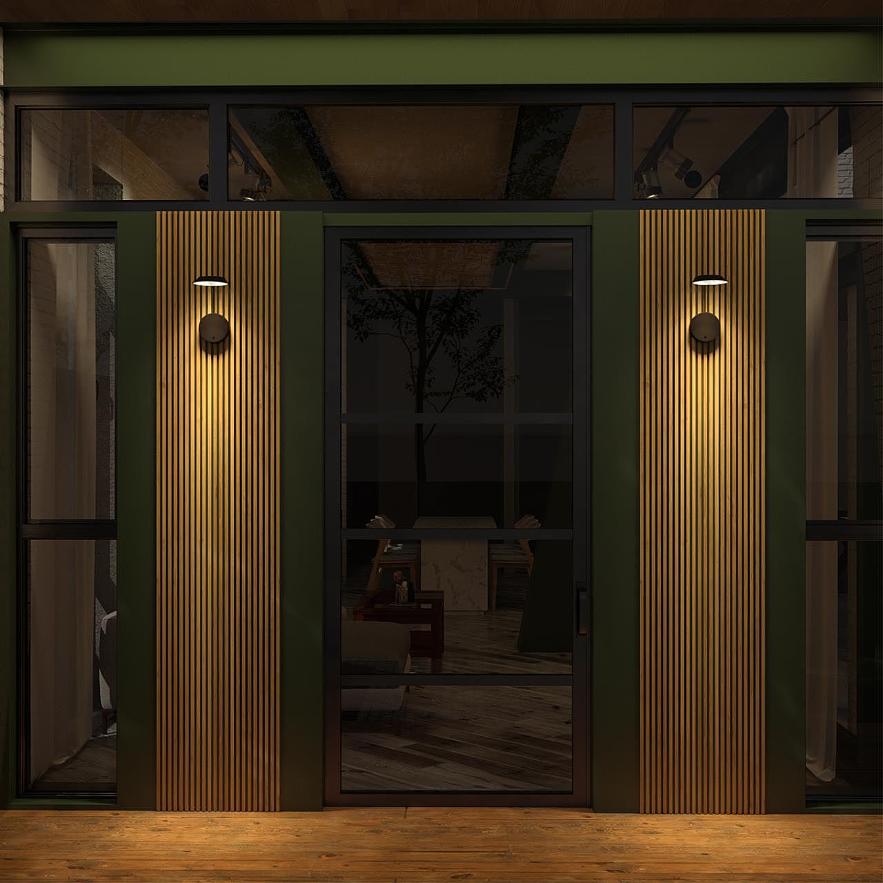 359406 Уличный настенный светильник Novotech Elegance 359406