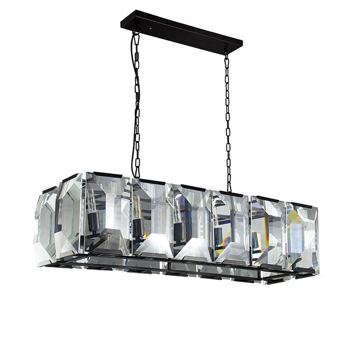KR0354P-12 Подвесная люстра Delight Collection Harlow Crystal KR0354P-12