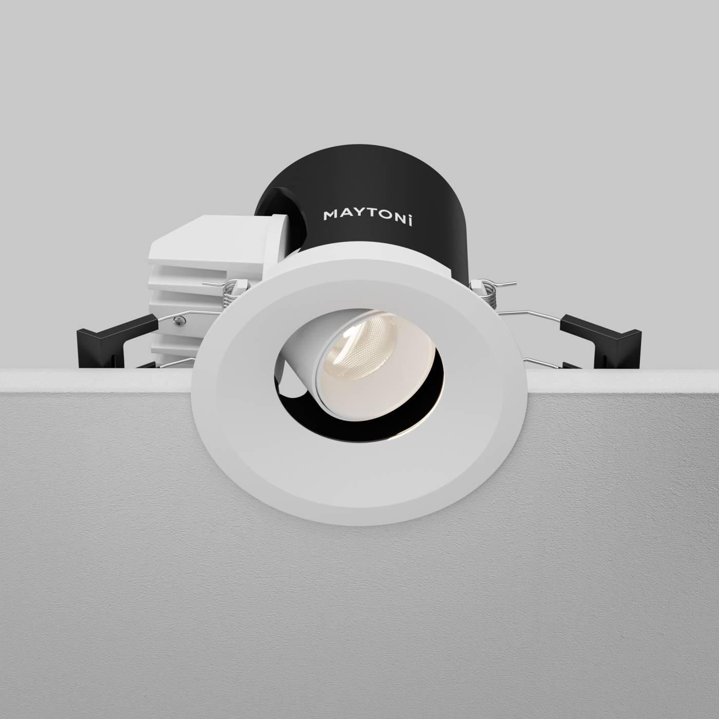 DL127-8W4K-W Встраиваемый светильник Focus LED mini Maytoni DL127-8W4K-W