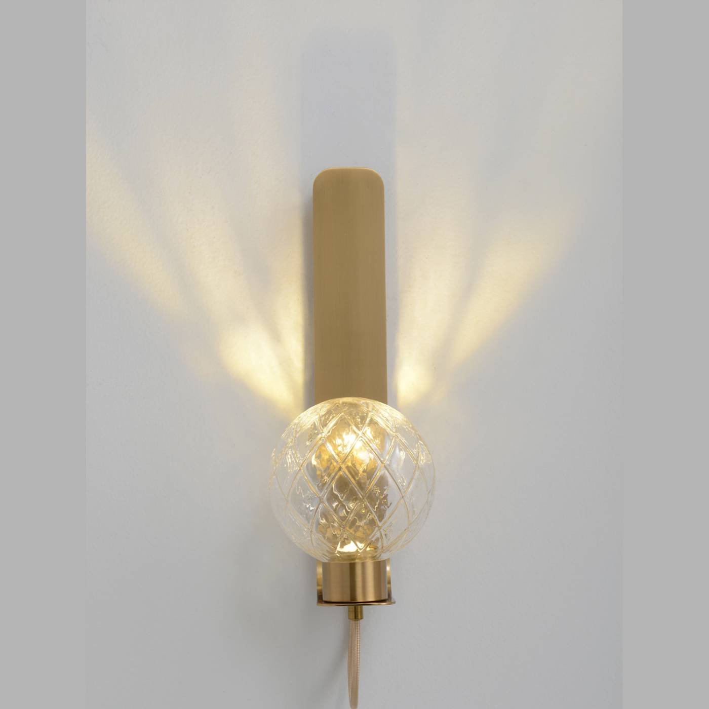 BELLA AP1 BRASS Настенное бра Crystal Lux Bella BELLA AP1 BRASS