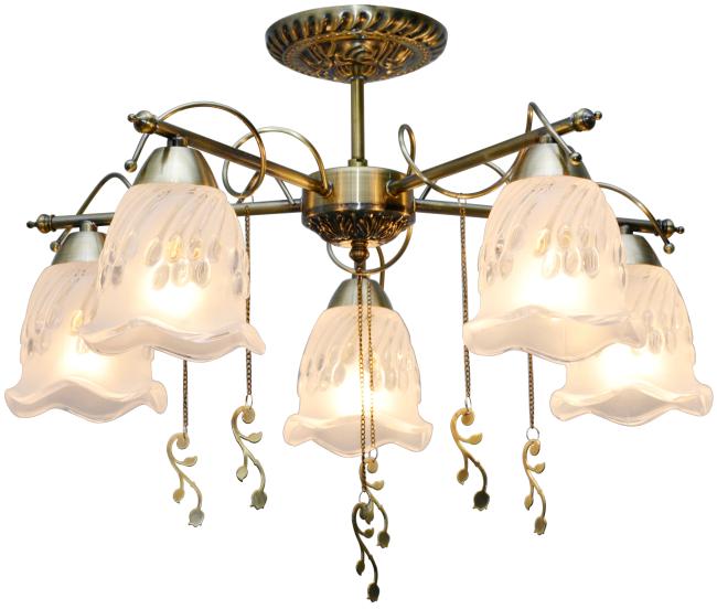 TL1195X-05AB Потолочная люстра Toplight Delia TL1195X-05AB