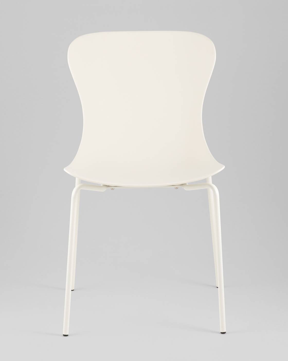 D-025A white Стул пластиковый Stool Group Shaya D-025A white