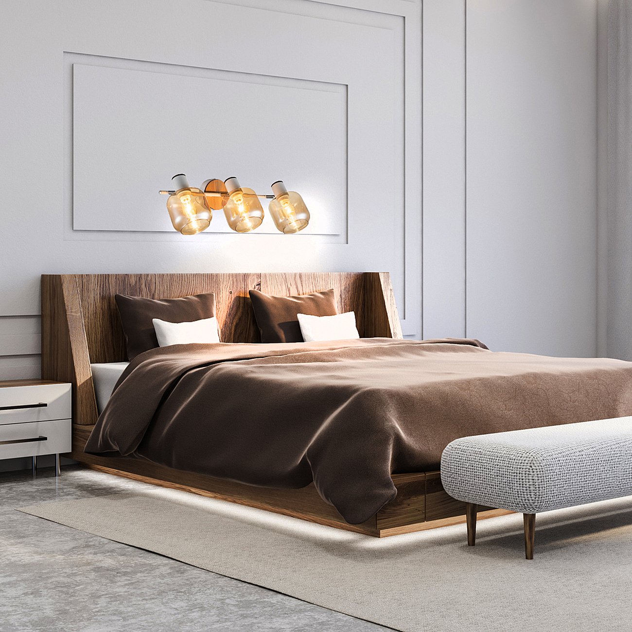 Светильник спот Escada Hugge 10177/3A White