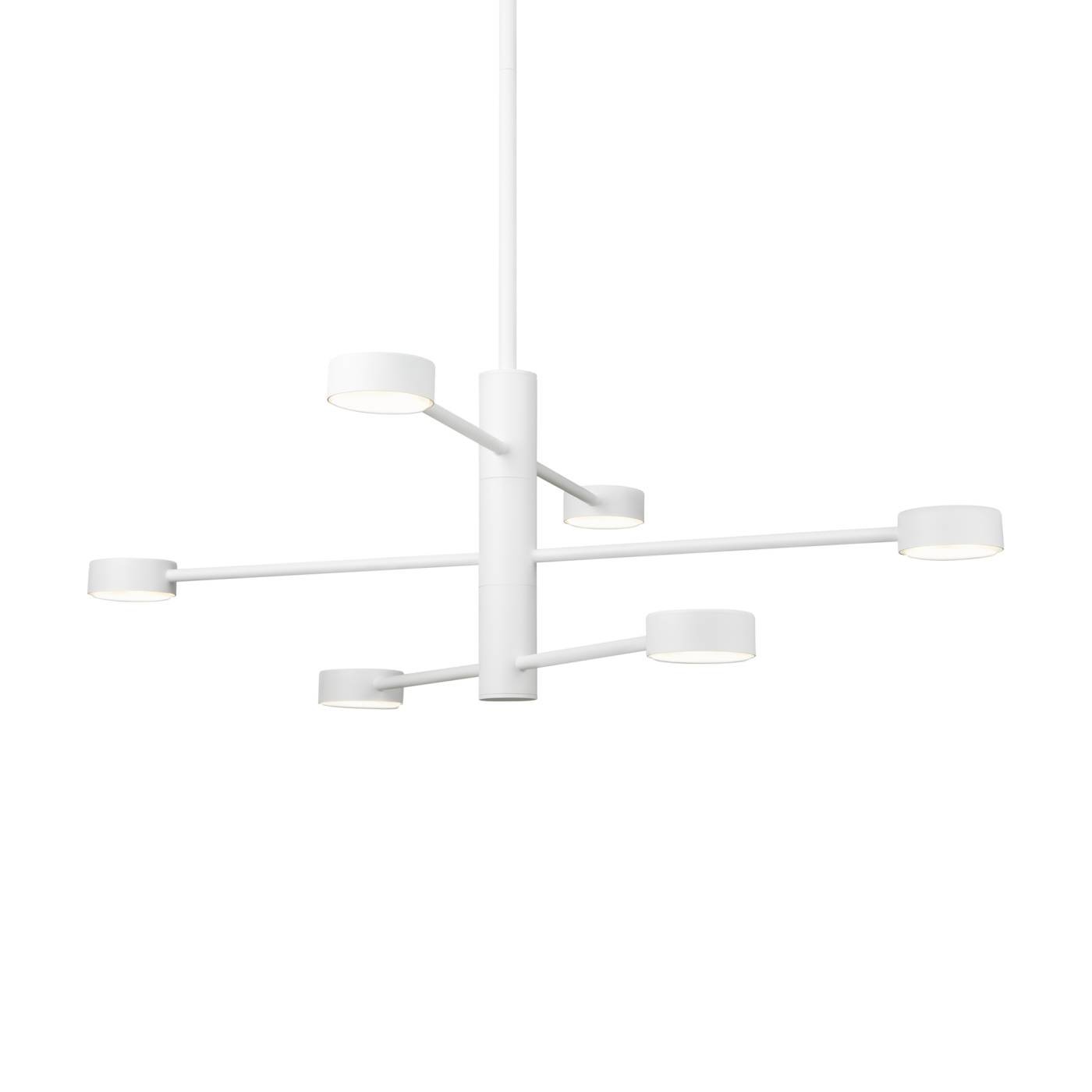 FR5363CL-06W Люстра на штанге Freya Tactic FR5363CL-06W