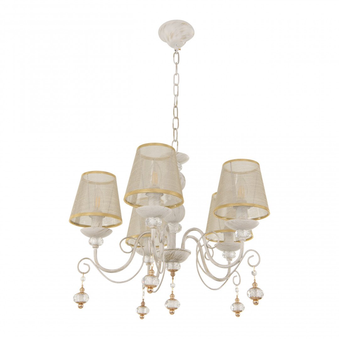 Подвесная люстра Arte Milano Am347620 347620/5 WT+G