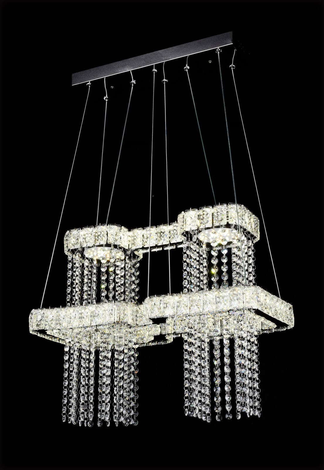 DDP 6971 Подвесная хрустальная люстра Lumina Deco DDP 6971