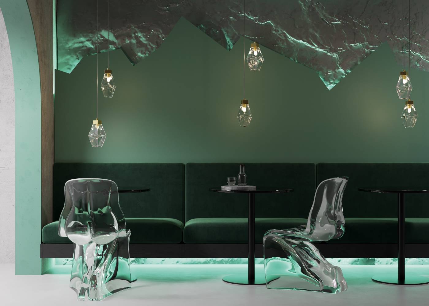 Светильник подвесной Maytoni Coctail time MOD325PL-01G