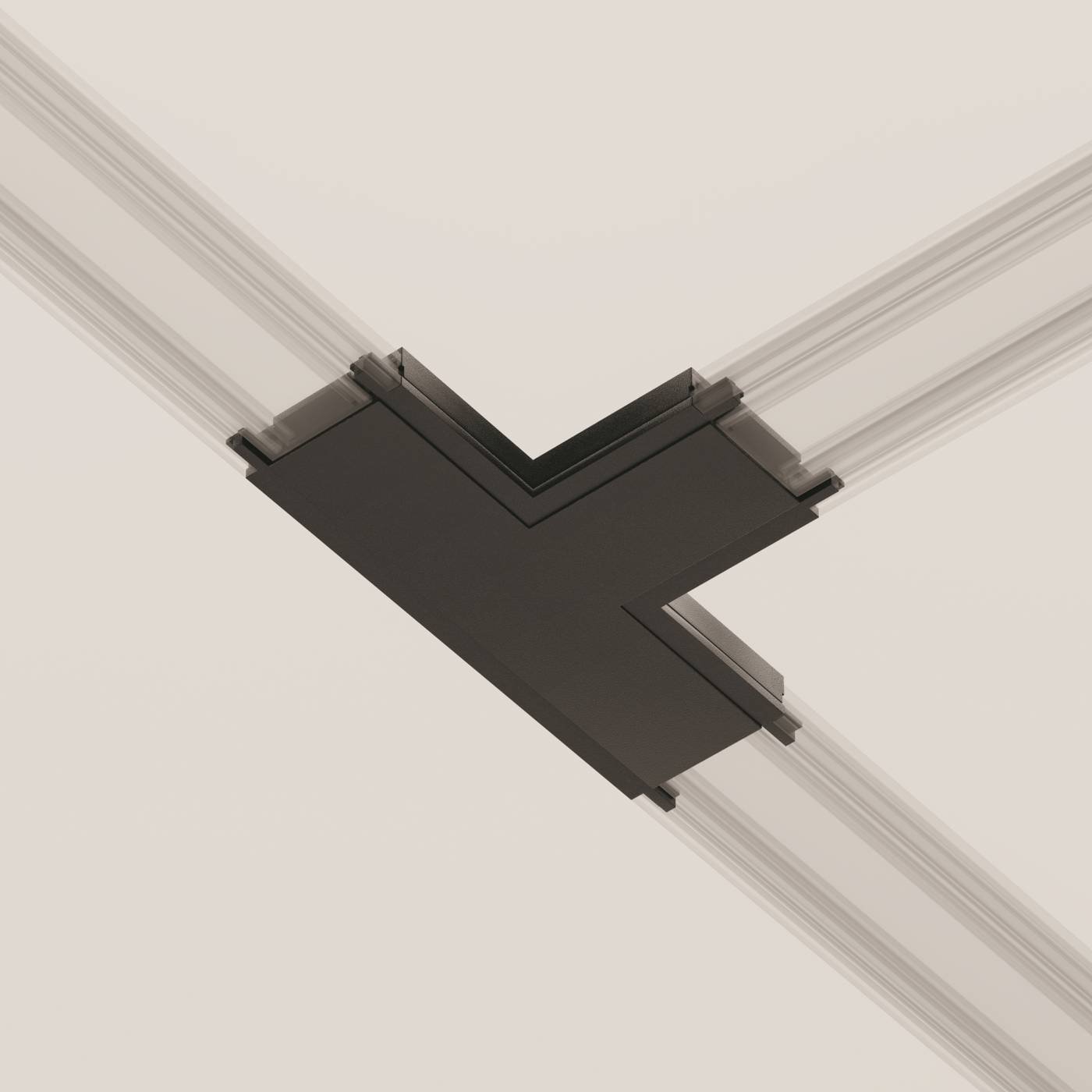 Коннектор питания T-образный Maytoni Accessories for tracks Radity TRA084CT-11B