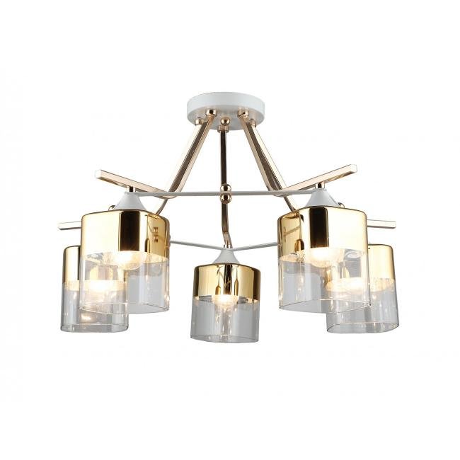 MD.2133-5-S-FGD+WH Потолочная люстра IMEX MD.2133-5-S-FGD+WH