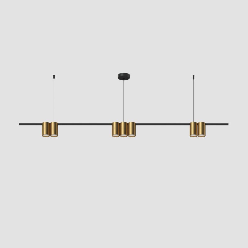 DK4063-BK+SG Светильник подвесной Denkirs Orbit DK4063-BK+SG