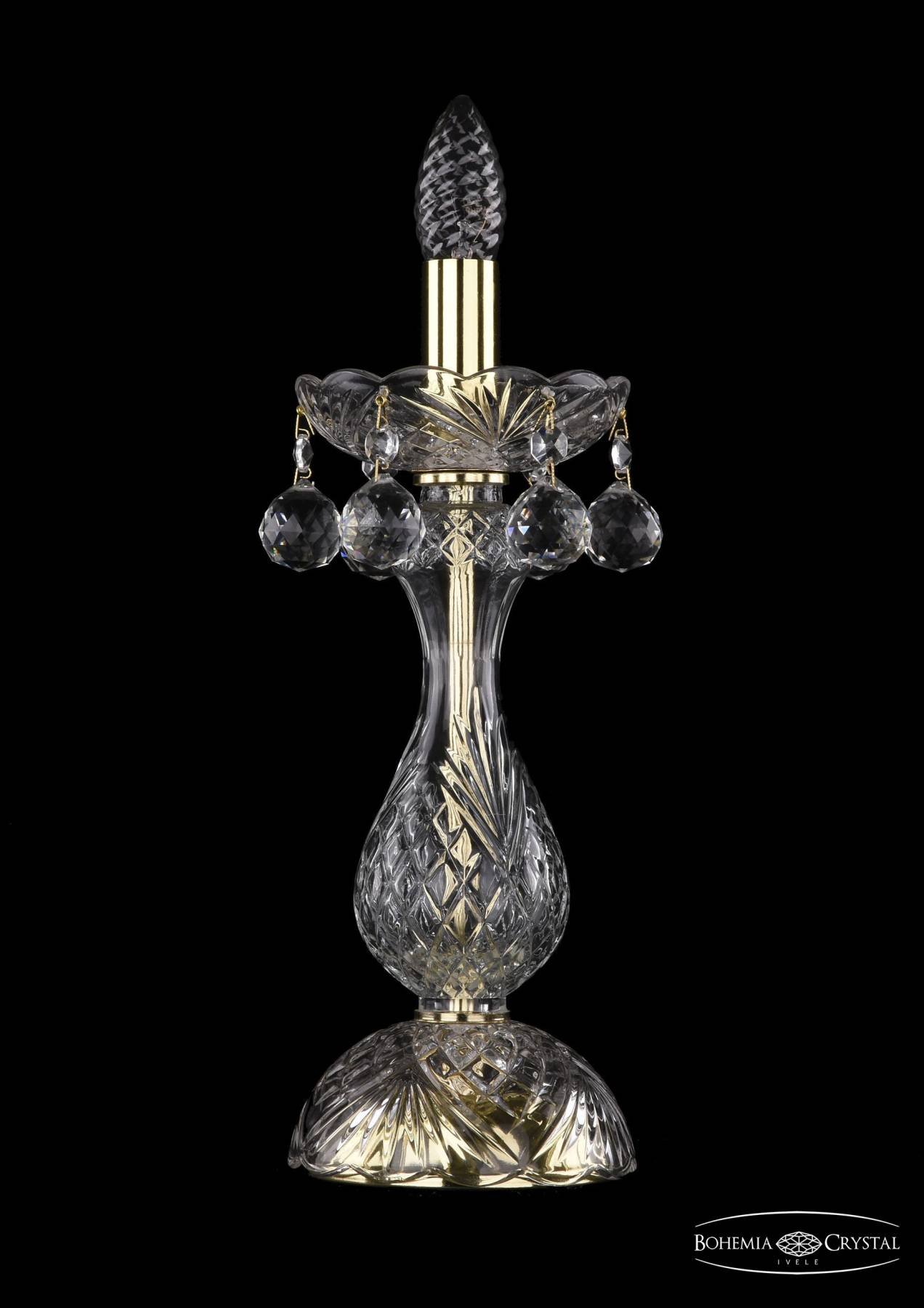 1409L/1-35 G Настольная лампа Bohemia 1409 1409L/1-35/G