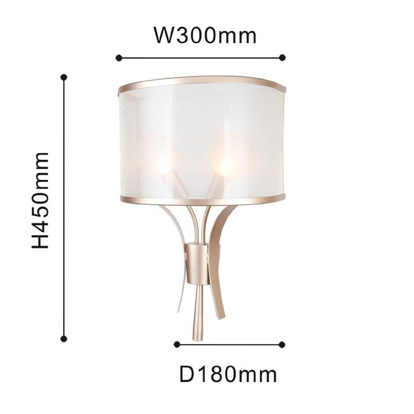 2551-2W Настенное бра Favourite Himiko 2551-2W