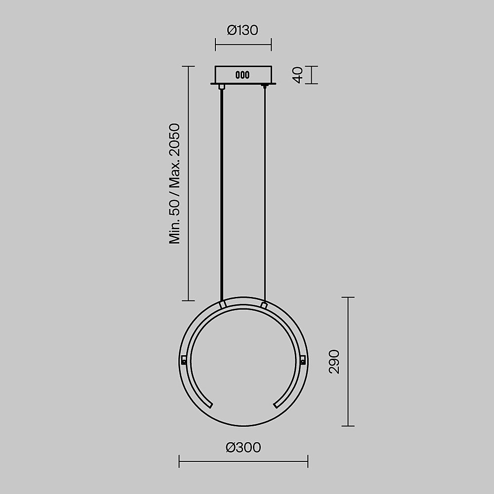 Светильник подвесной Freya Eclat FR6182PL-L14BS