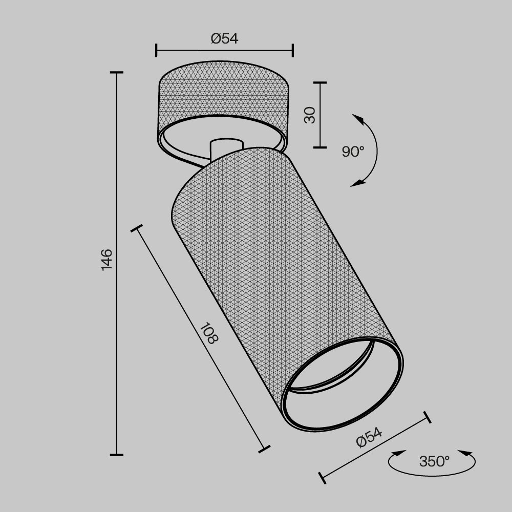 C082CL-01-GU10-B Светильник спот Maytoni Artisan C082CL-01-GU10-B