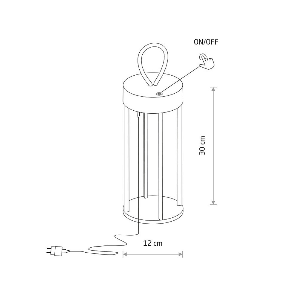 Настольная лампа Nowodvorski Nala Led 11536