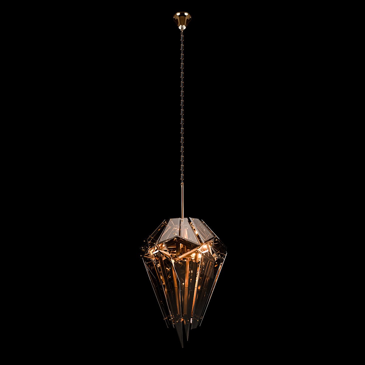 Подвесная люстра Loft It Shard 10432 Smoke