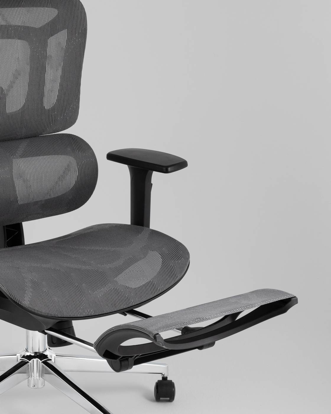 Офисное кресло Stool Group YF-W938A bl.sh. ST982-2 grey