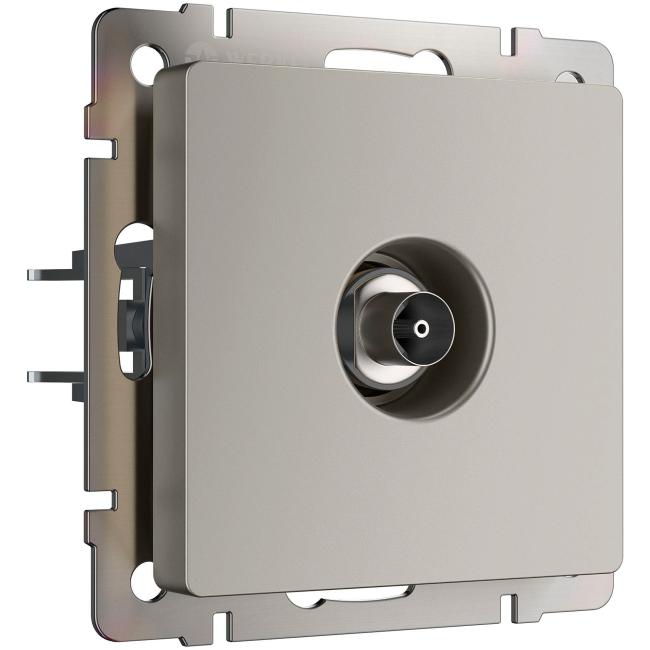 Розетка Werkel W1283004/ ТВ-розетка оконечная (дымчатый)