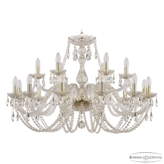 Подвесная люстра Bohemia 101 101/12+6/360 G
