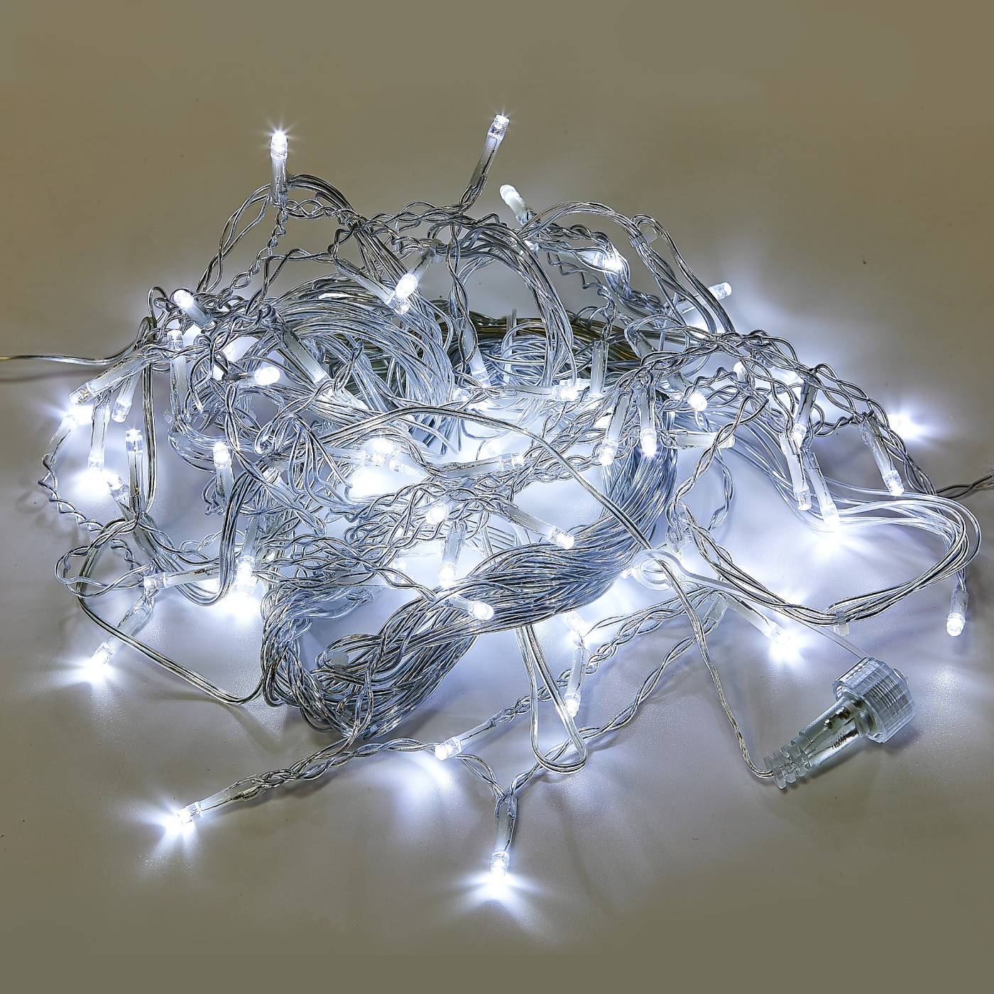 ULD-B6006-080/STK WHITE IP44 Бахрома светодиодная со статическим свечением, 6м Uniel ULD-B6006-080/STK WHITE IP44