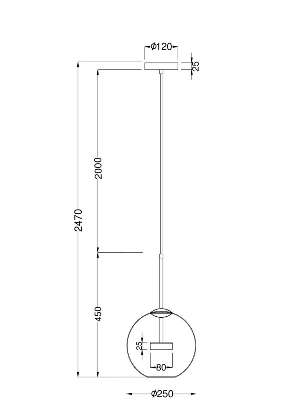 MOD055PL-L12G3K Светильник подвесной Maytoni Cometa MOD055PL-L12G3K