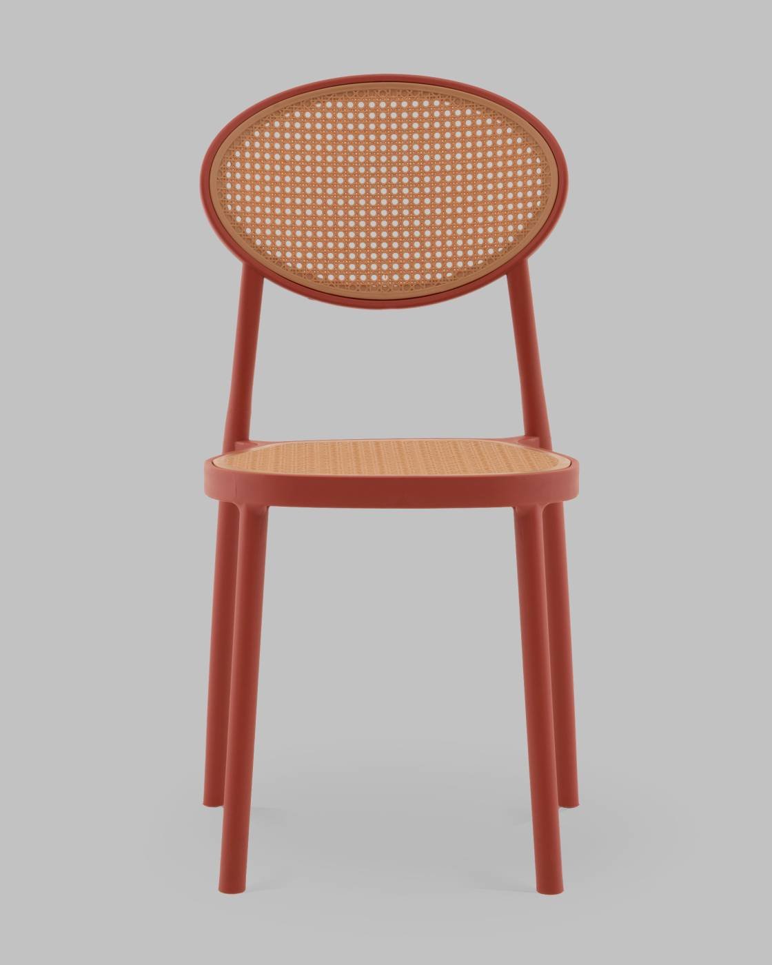 Стул пластиковый Stool Group Junie PP-245 red 36877