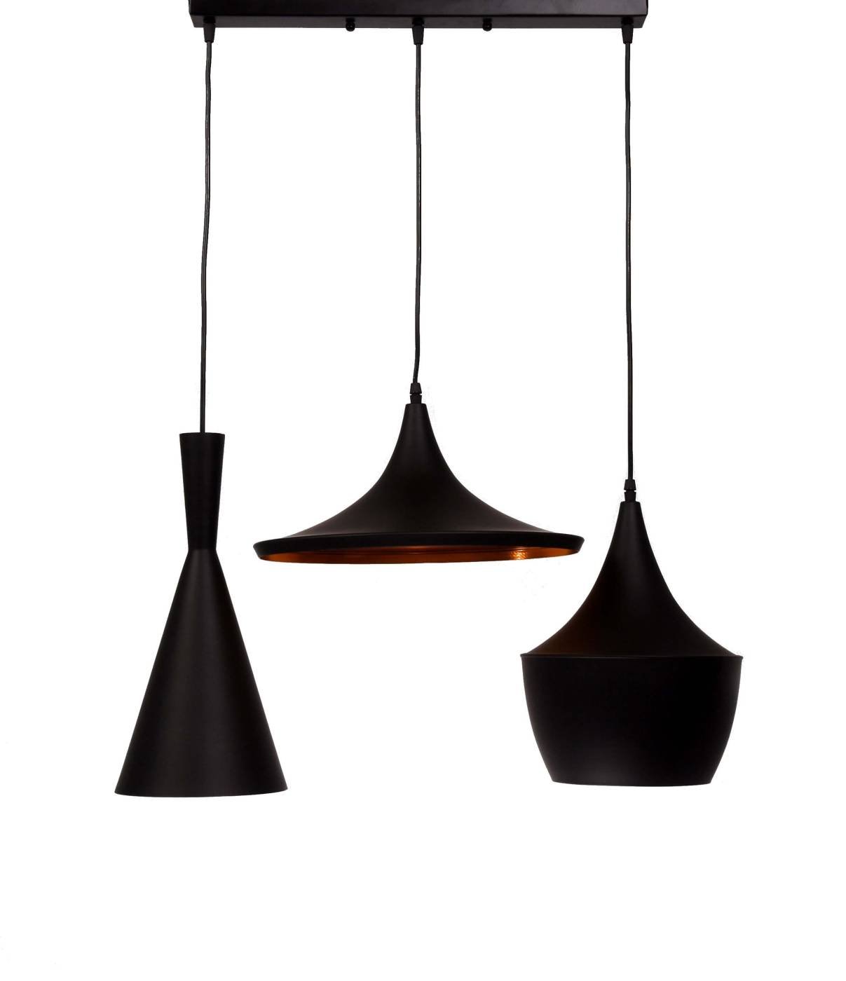 Светильник подвесной Lumina Deco Foggi LDP 7712-3 PR BK