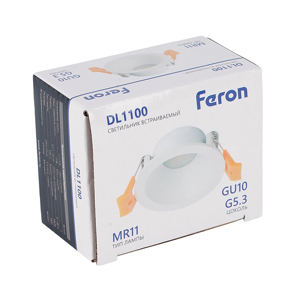 Встраиваемый светильник Feron DL1100 51944