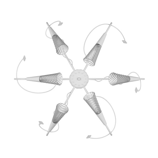 Потолочная люстра Lightstar Aereo 711060