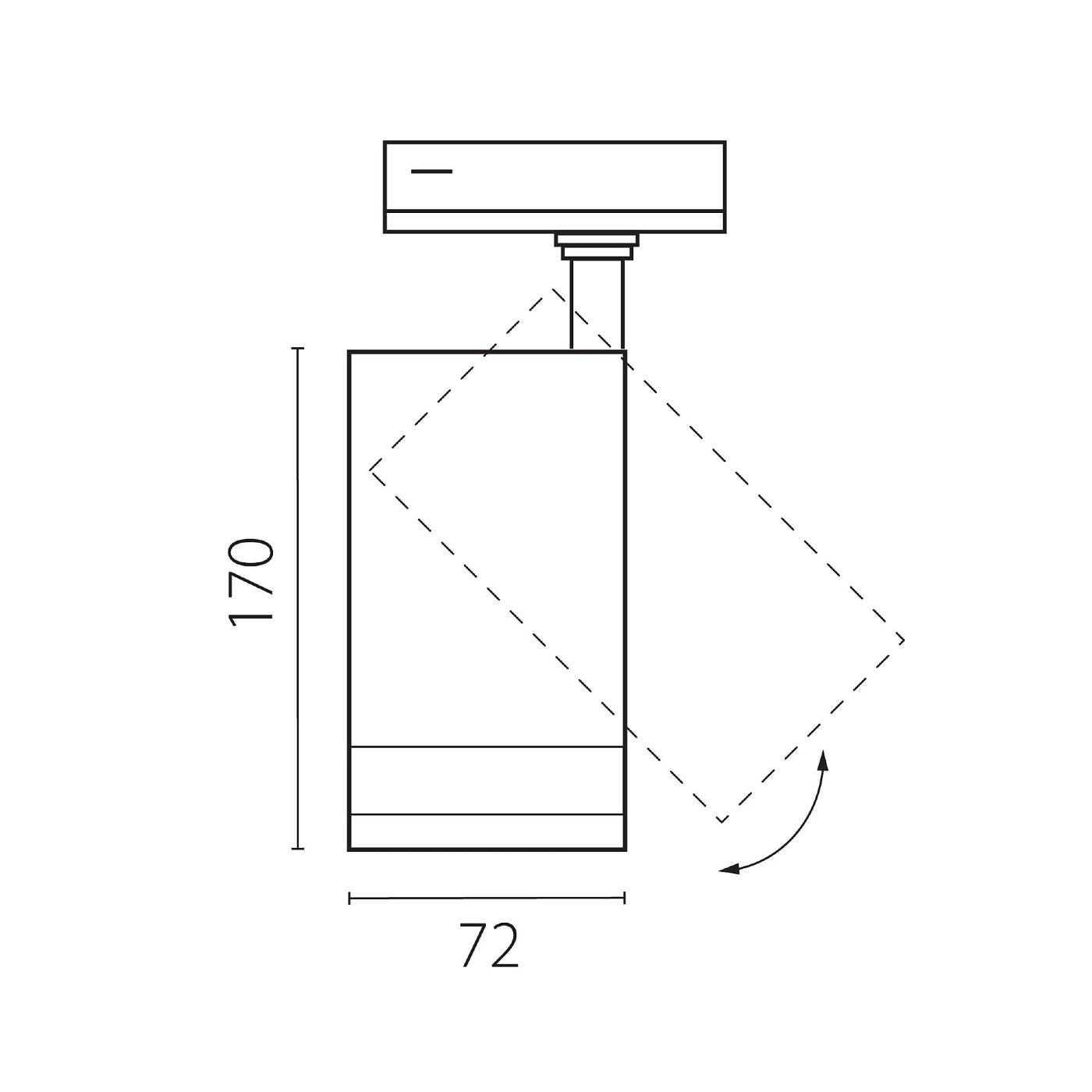 Трековый светильник Lightstar Canno Pro C4207SS