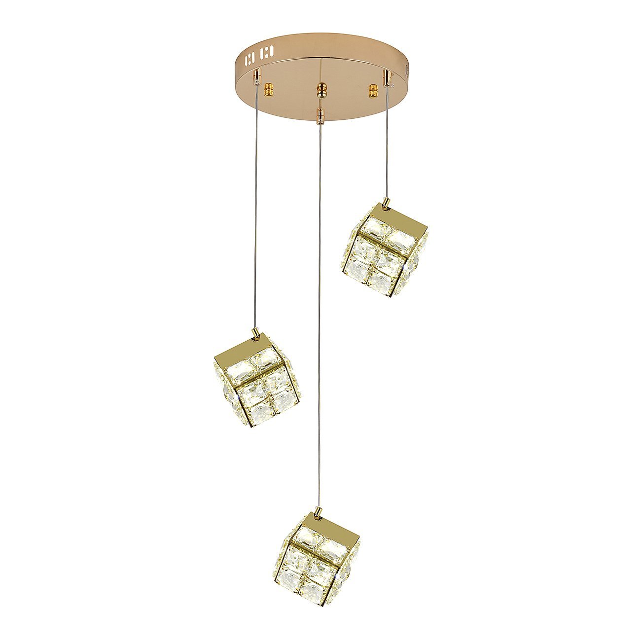 V000134L Светильник подвесной Indigo Radioso V000134L 12048/3P Gold