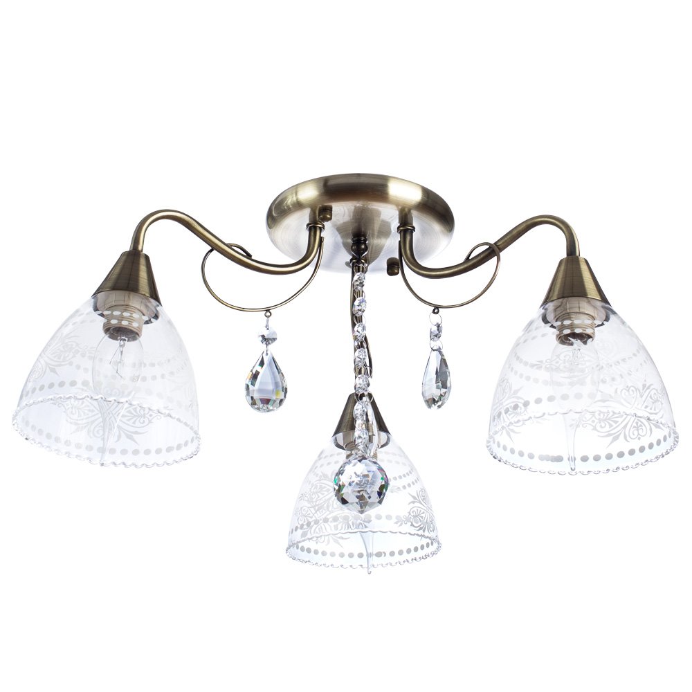 A1658PL-3AB Потолочная люстра Arte Lamp Rugiada A1658PL-3AB