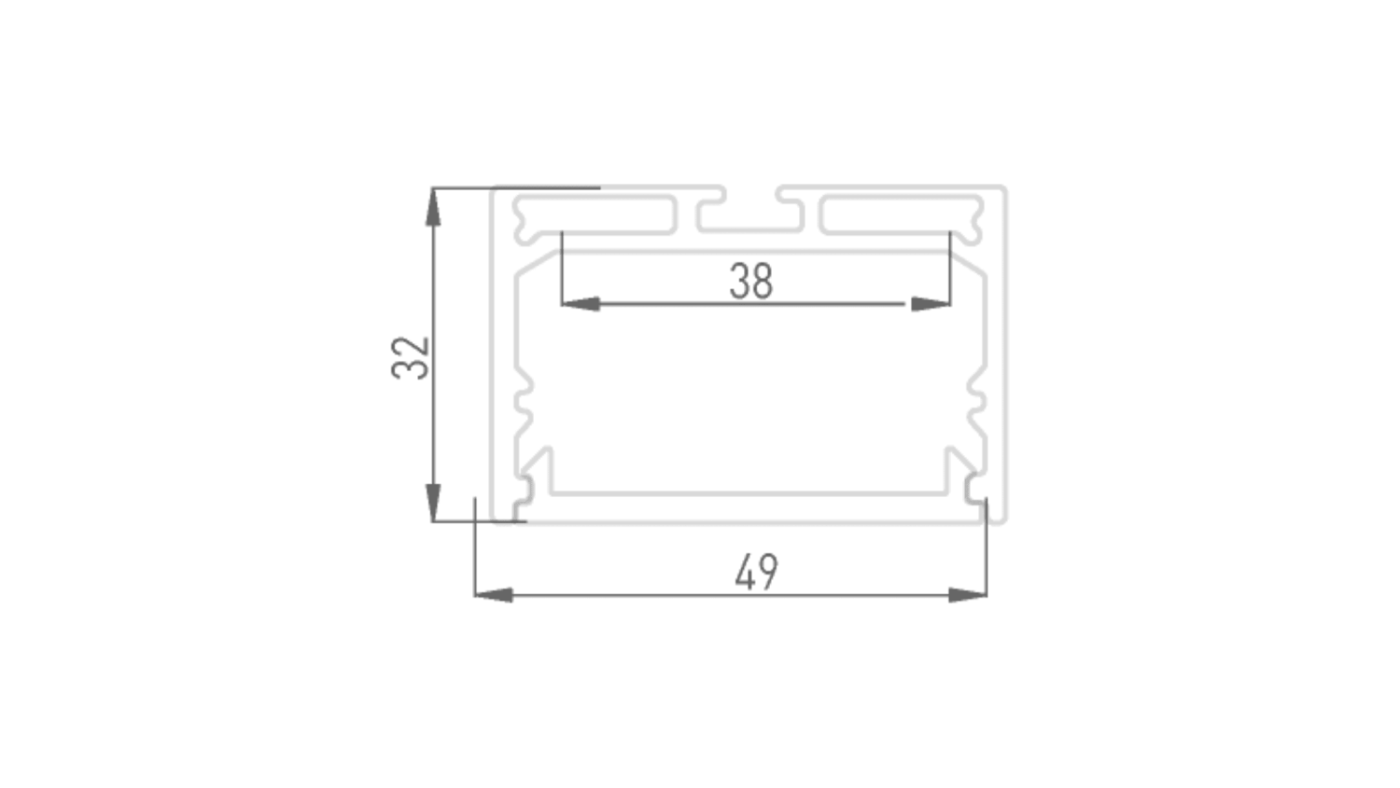 00-00010367 Профиль LS SWG DesignLed 00-00010367