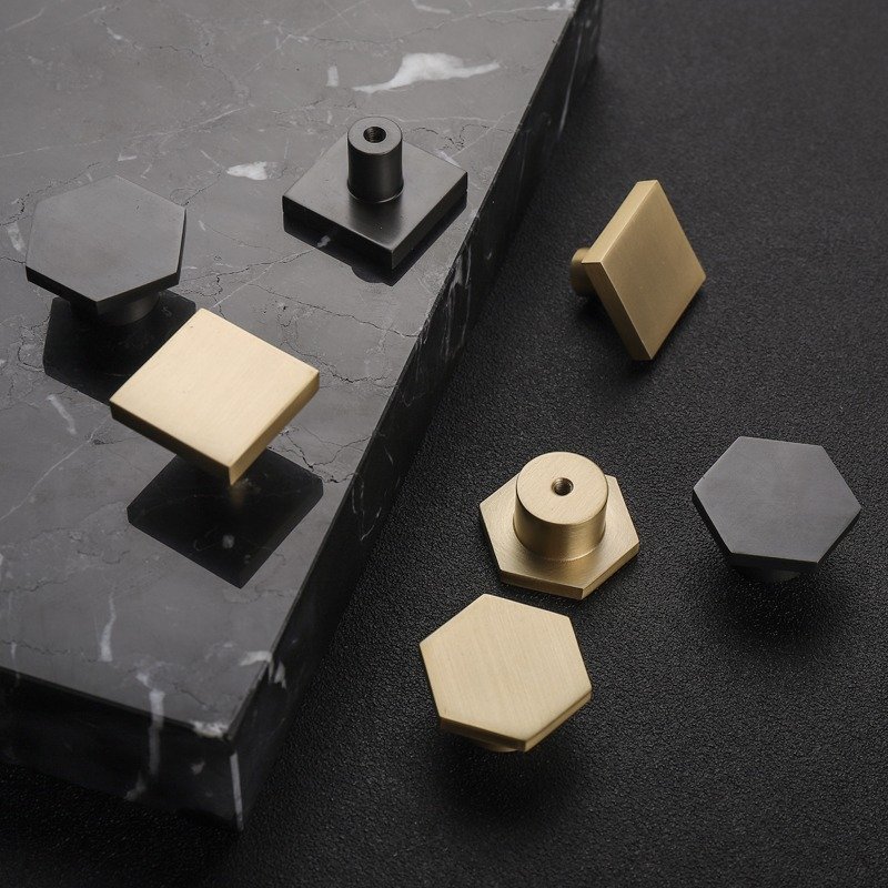 HK006 black Ручка-кнопка Delight Collection HK005 HK006 black