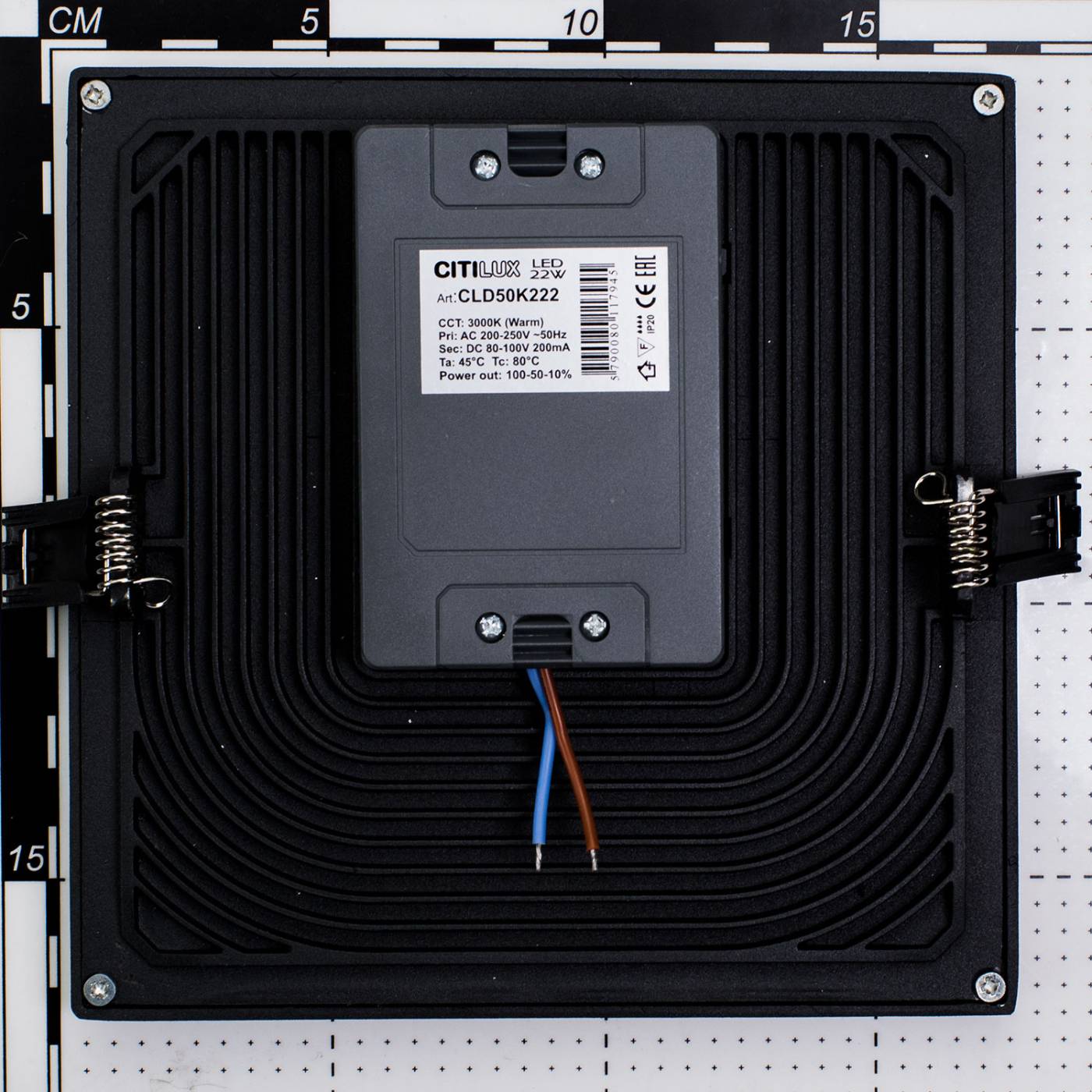 CLD50K222 Встраиваемый светильник Citilux Омега CLD50K222