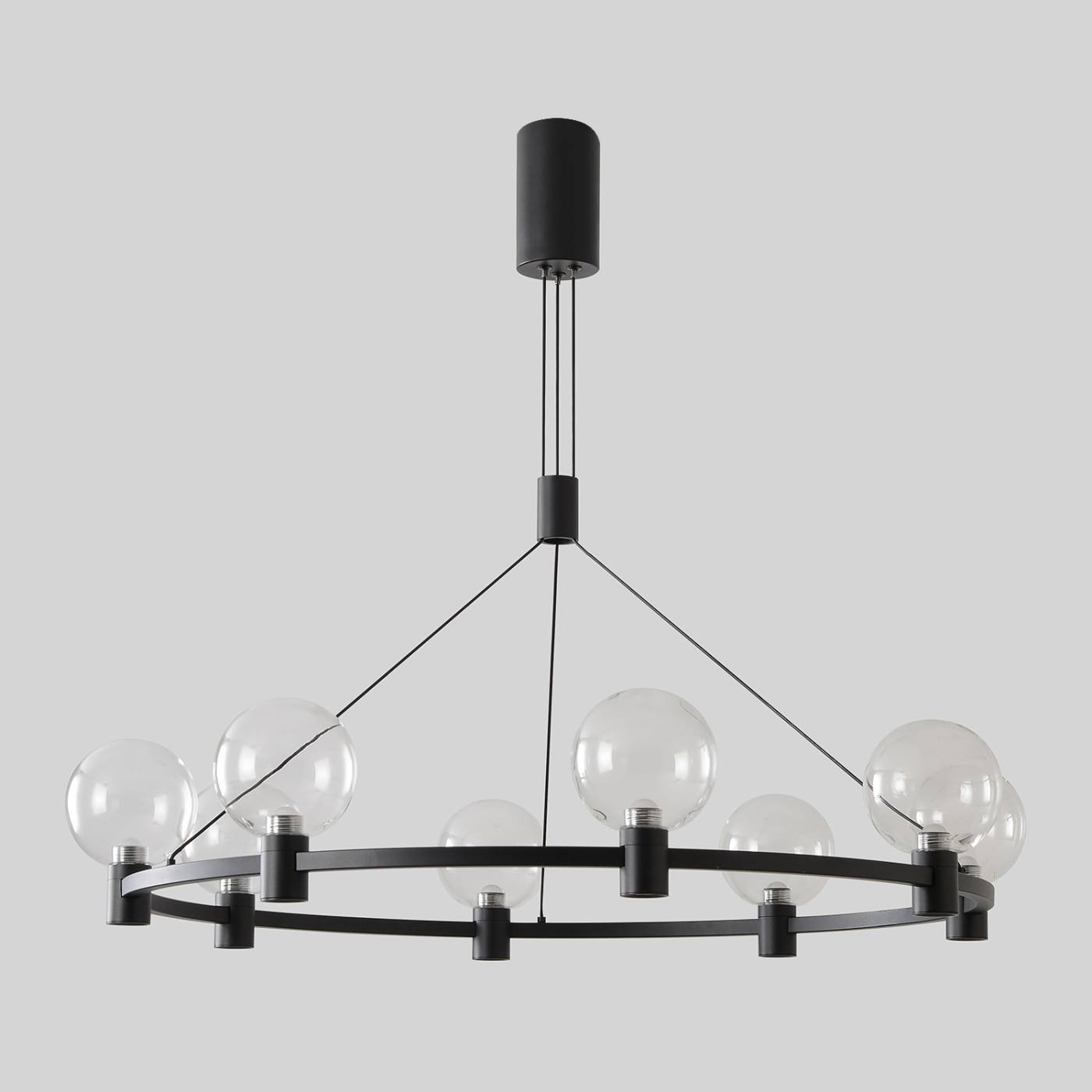 DUET SP56W LED BLACK Подвесная люстра Crystal Lux Duet DUET SP56W LED BLACK