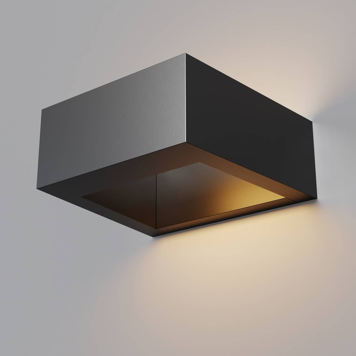 Уличный настенный светильник Maytoni Cont O464WL-L18GF3K