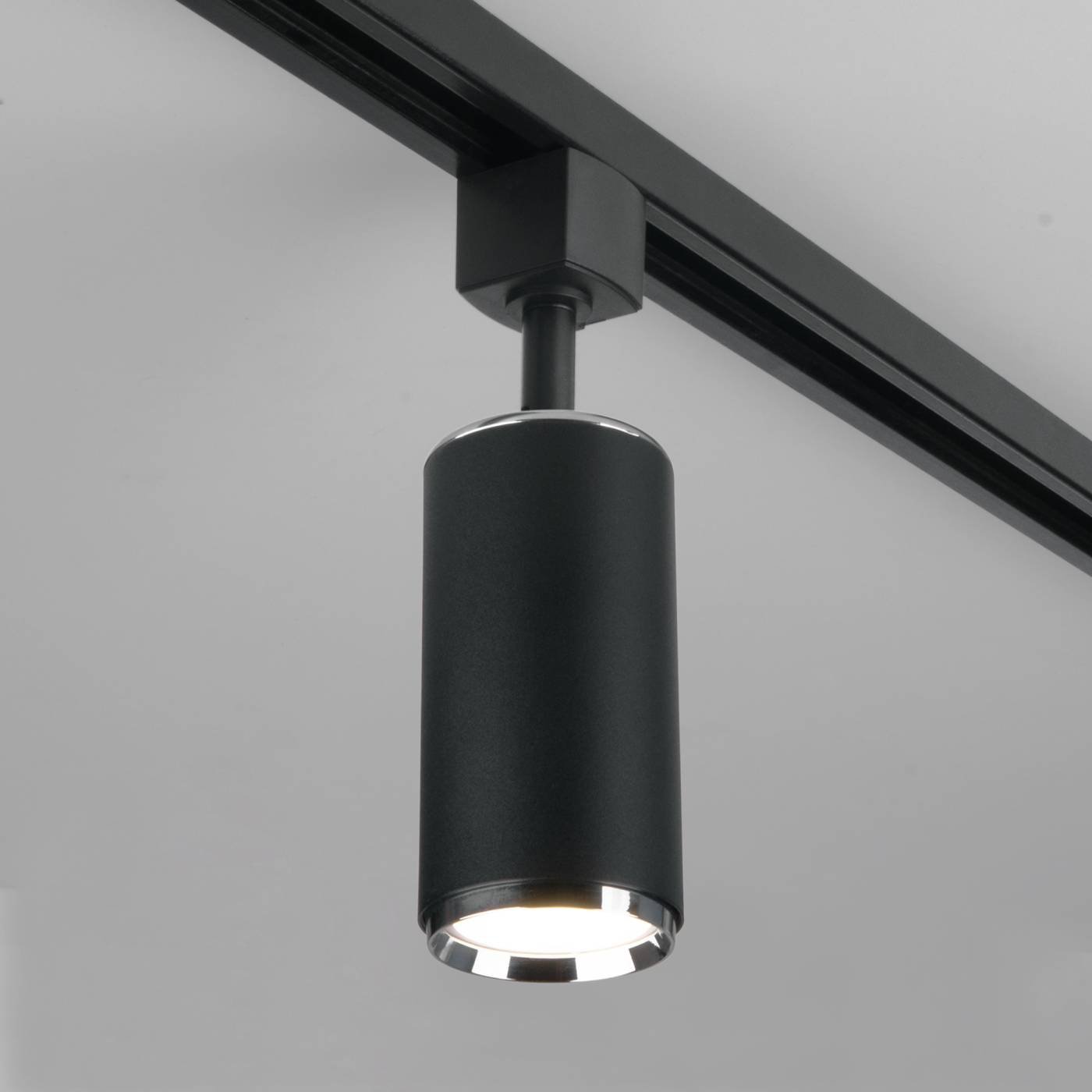 Трековый светильник Elektrostandard Svit Svit GU10 Черный/хром (MRL 1013) однофазный