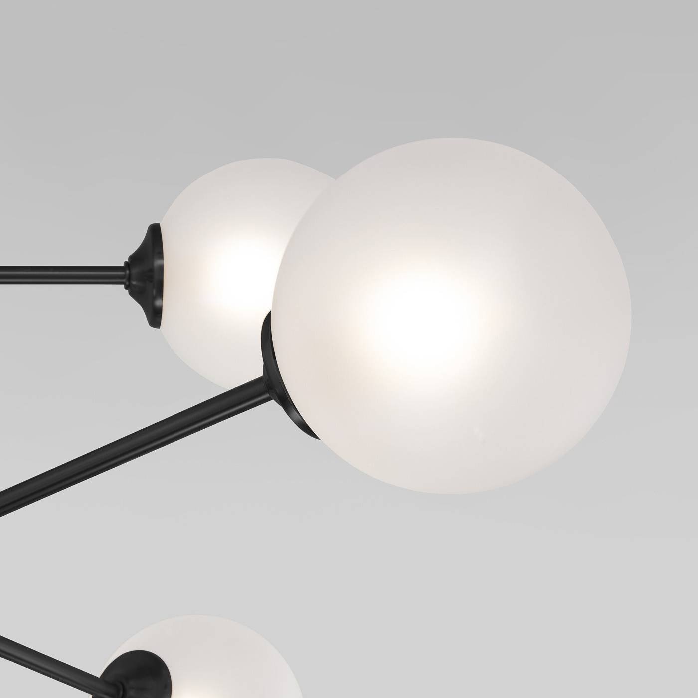 Потолочная люстра Eurosvet Volver 50383 черный Smart