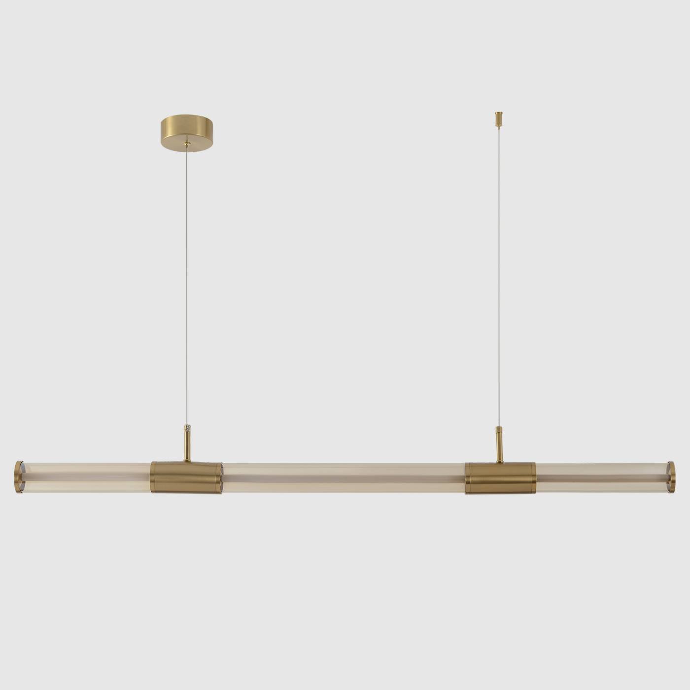 Светильник подвесной Crystal Lux Lineup LINEUP SP24W LED BRASS