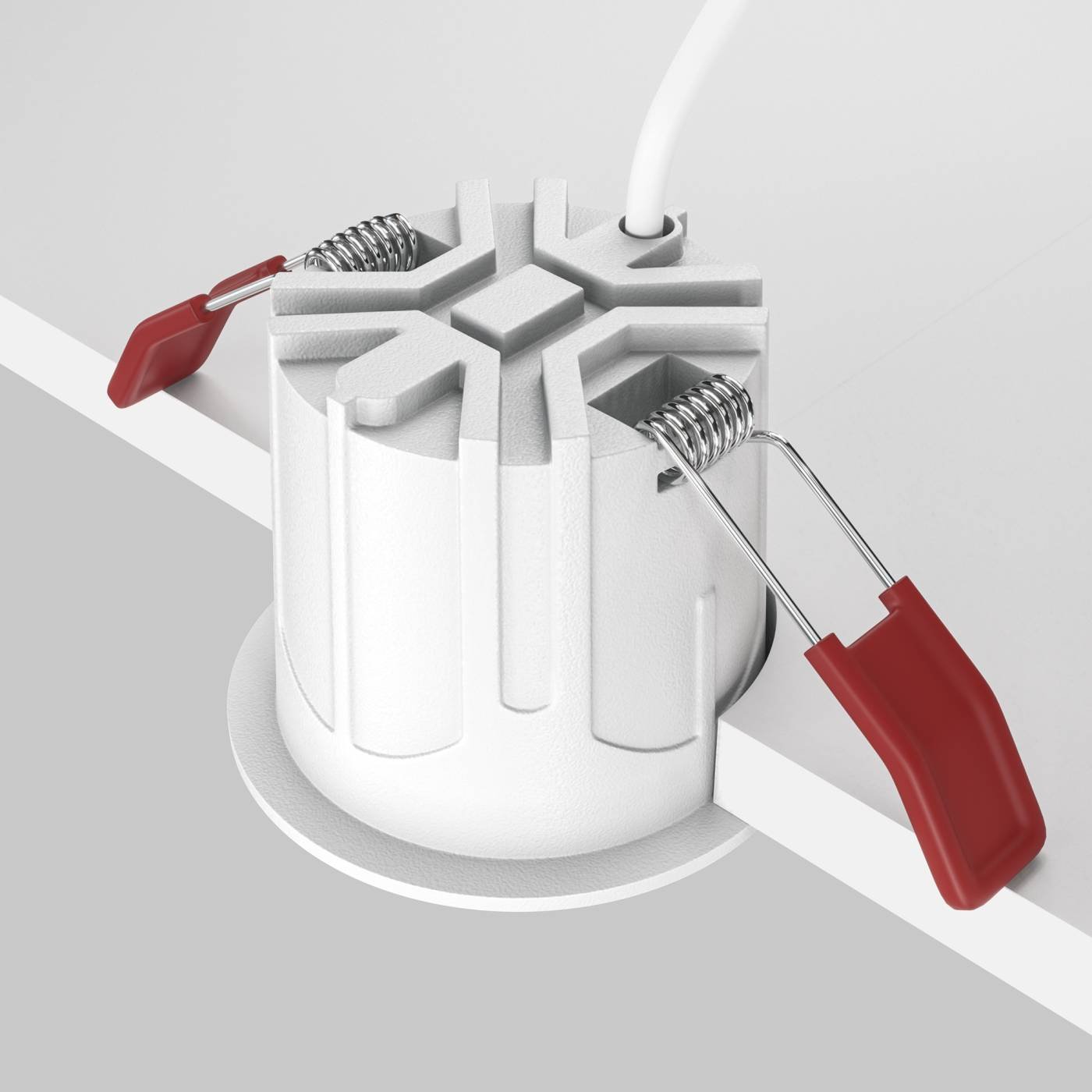 DL043-01-10W3K-RD-W Встраиваемый светильник Maytoni Alfa LED DL043-01-10W3K-RD-W