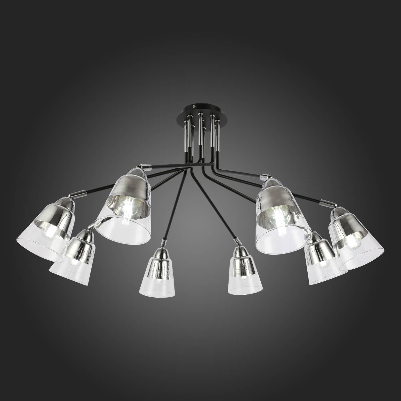 SLE102902-08 Потолочная люстра Evoluce Lirino SLE102902-08