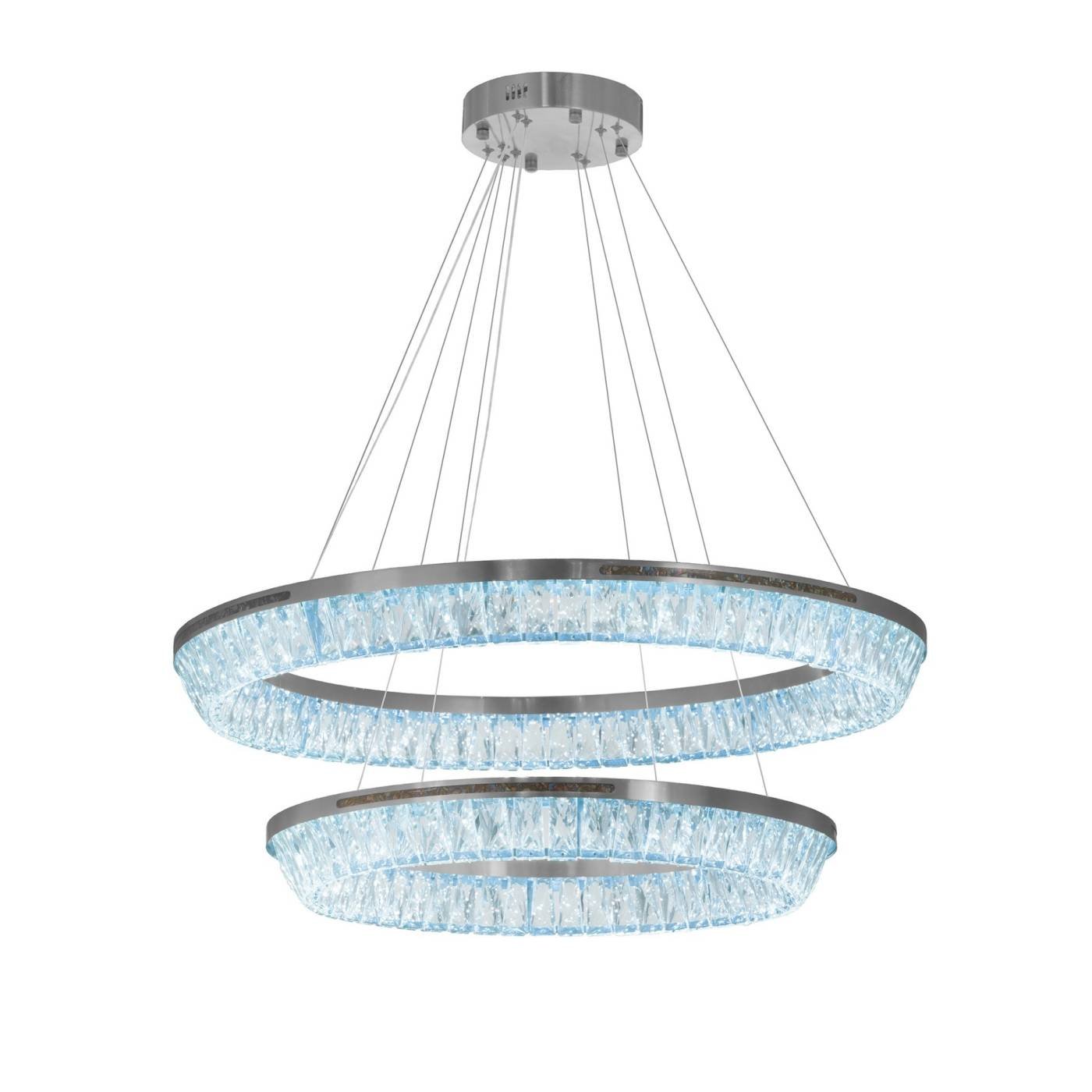 Подвесная люстра Lumina Deco LDP 6031-800-600 CHR