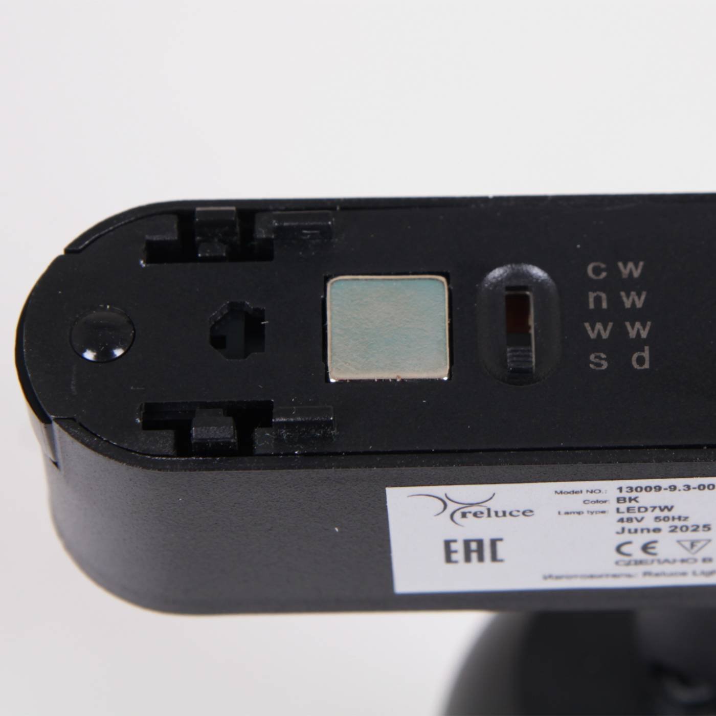 Трековый светильник Reluce 13009-9.3-001UR magnetic Led7W BK CCT+SMART