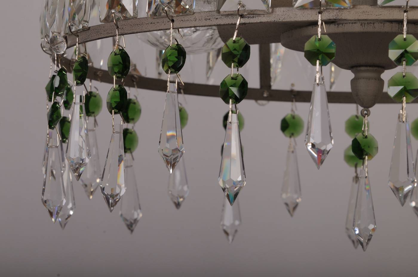 L.7392-5GR (GREEN) Подвесная люстра Abrasax L.7392-5GR (GREEN)